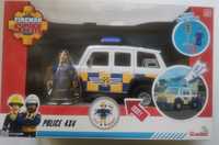 Strażak Sam Jeep Policyjny z dźwiękiem i figurka