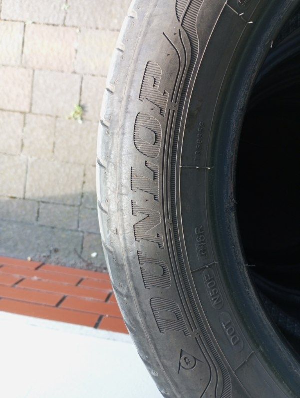 Opony dunlop 205/55r16   205/55/16 7mm