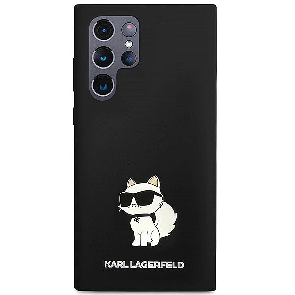 Etui Karl Lagerfeld Silicone Choupette na Samsung Galaxy S24 Ultra - c