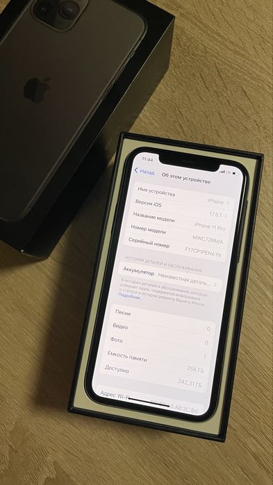 Iphone 11 Pro 256 Gb Graphite Neverlock