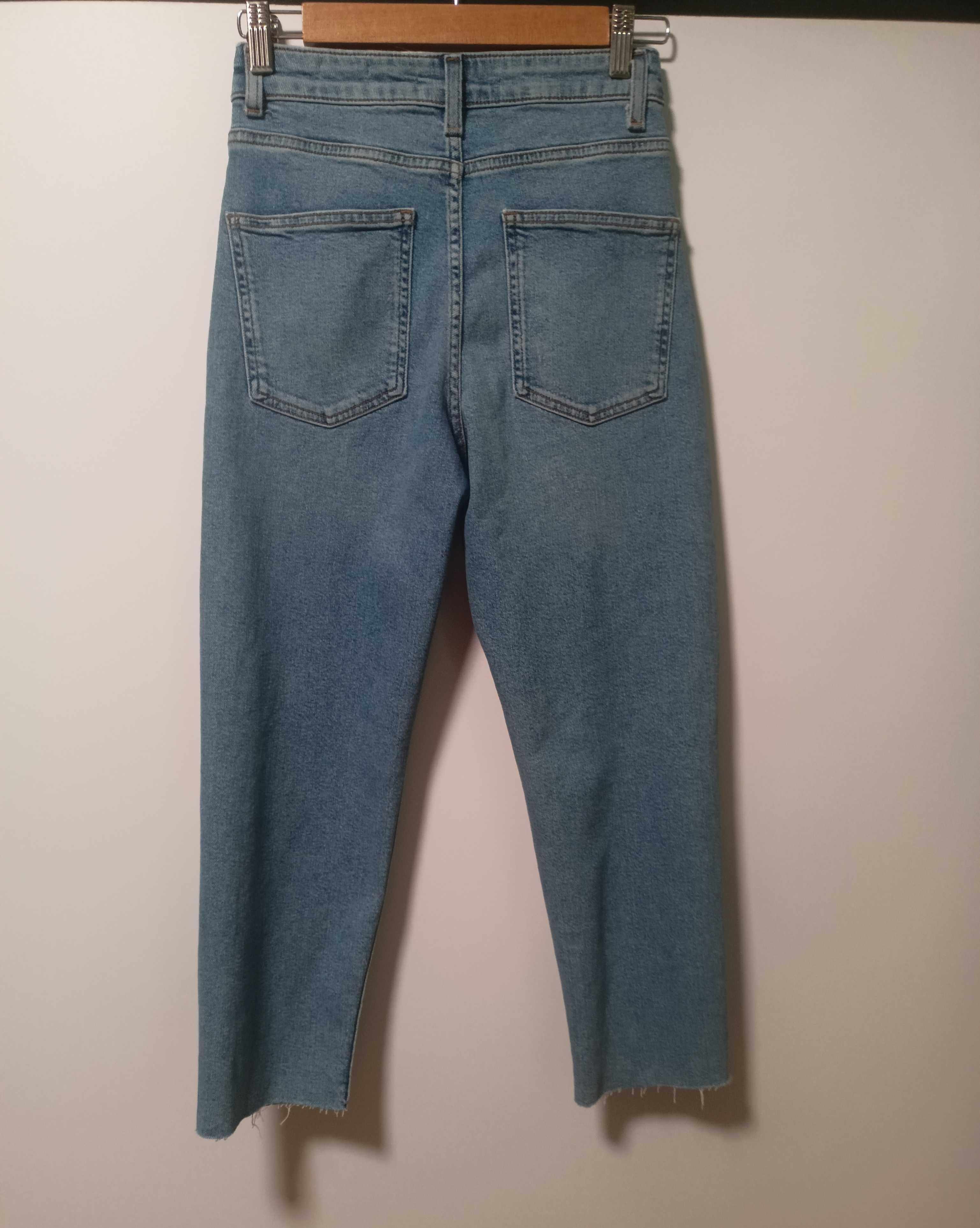 Dżinsy MON wysoki stan 34/XS/6