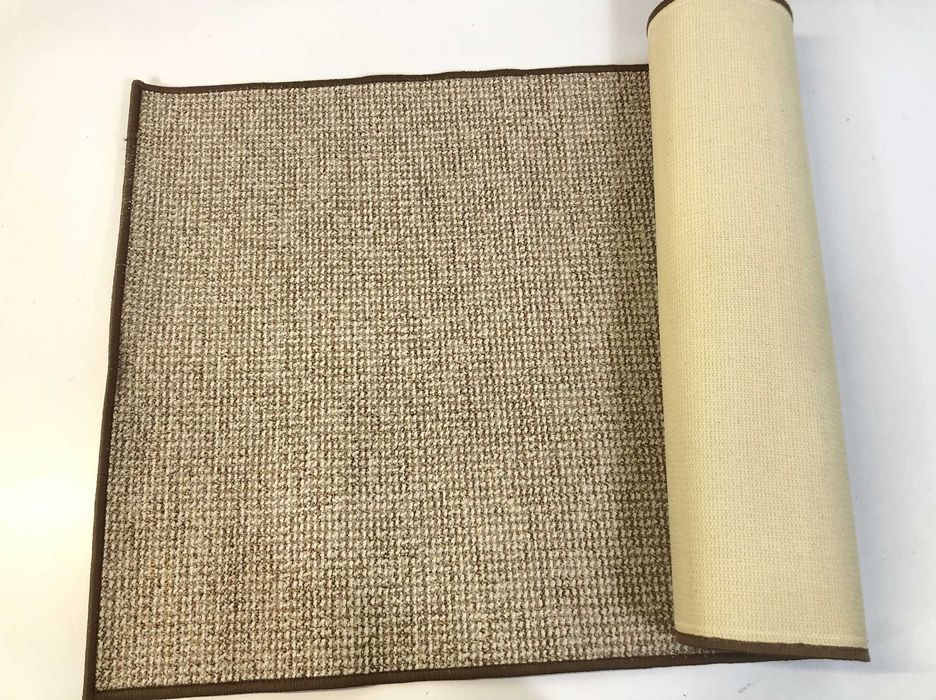 Beżowy dywanik Bouclé 80x200cm antypoślizgowy do kuchni i łazienki