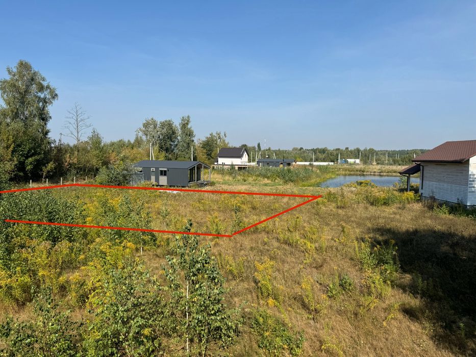 Продаж ділянки біля ставка Нижча Дубечня, Вишгородський