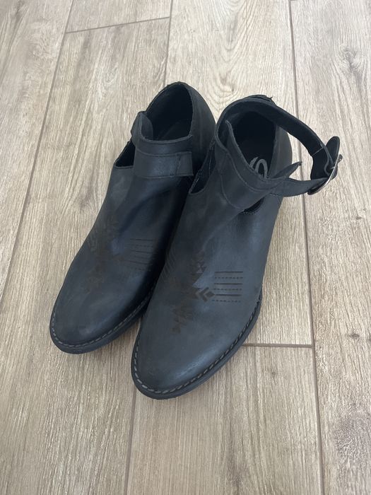 Skórzane buty damskie