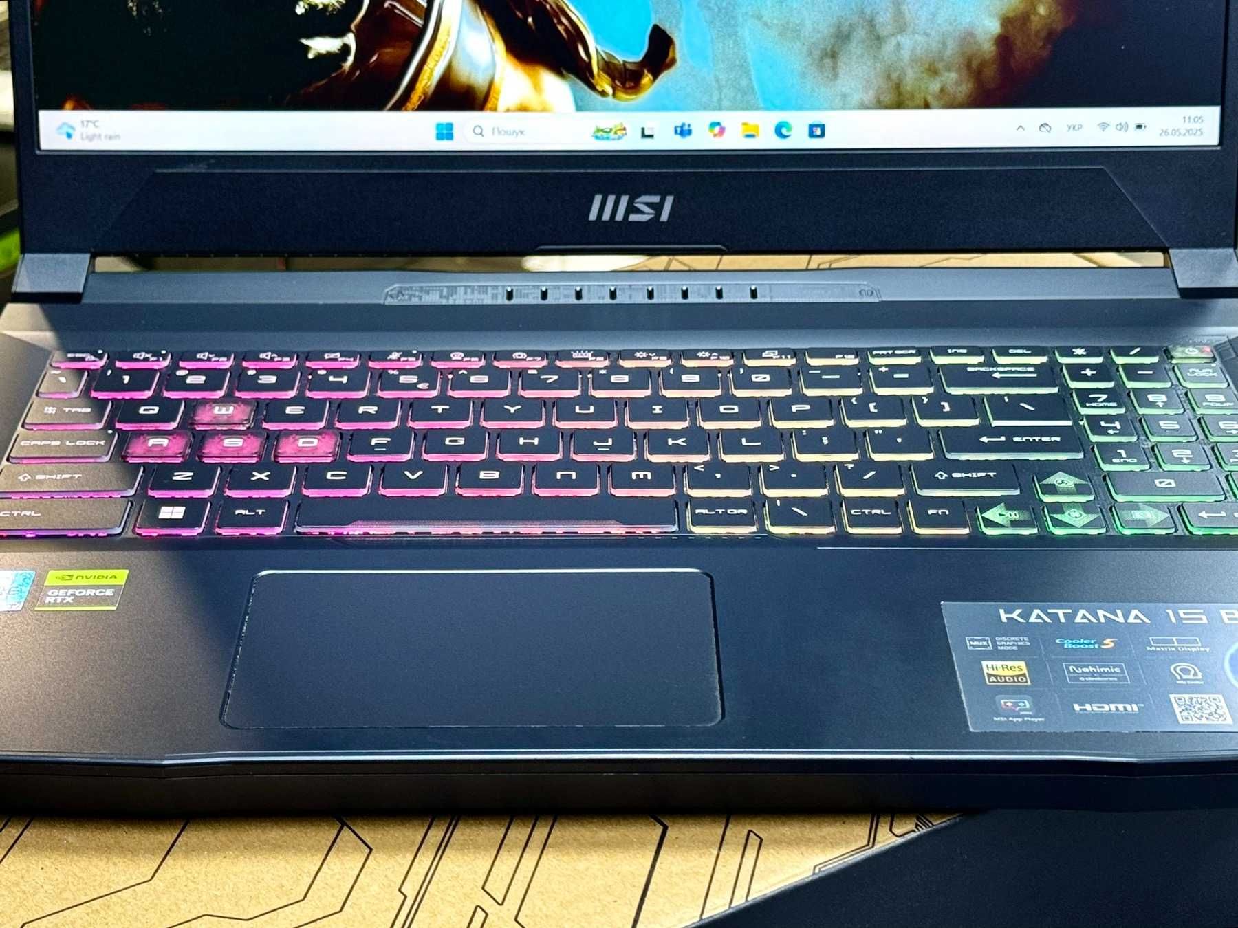 Ігровий Msi Katana 15 ( RTX4070 / Core i7-13620H ) Магазин, гарантія