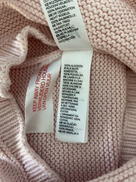 Dzianinowy komin, szalik dla dziewczynki H&M