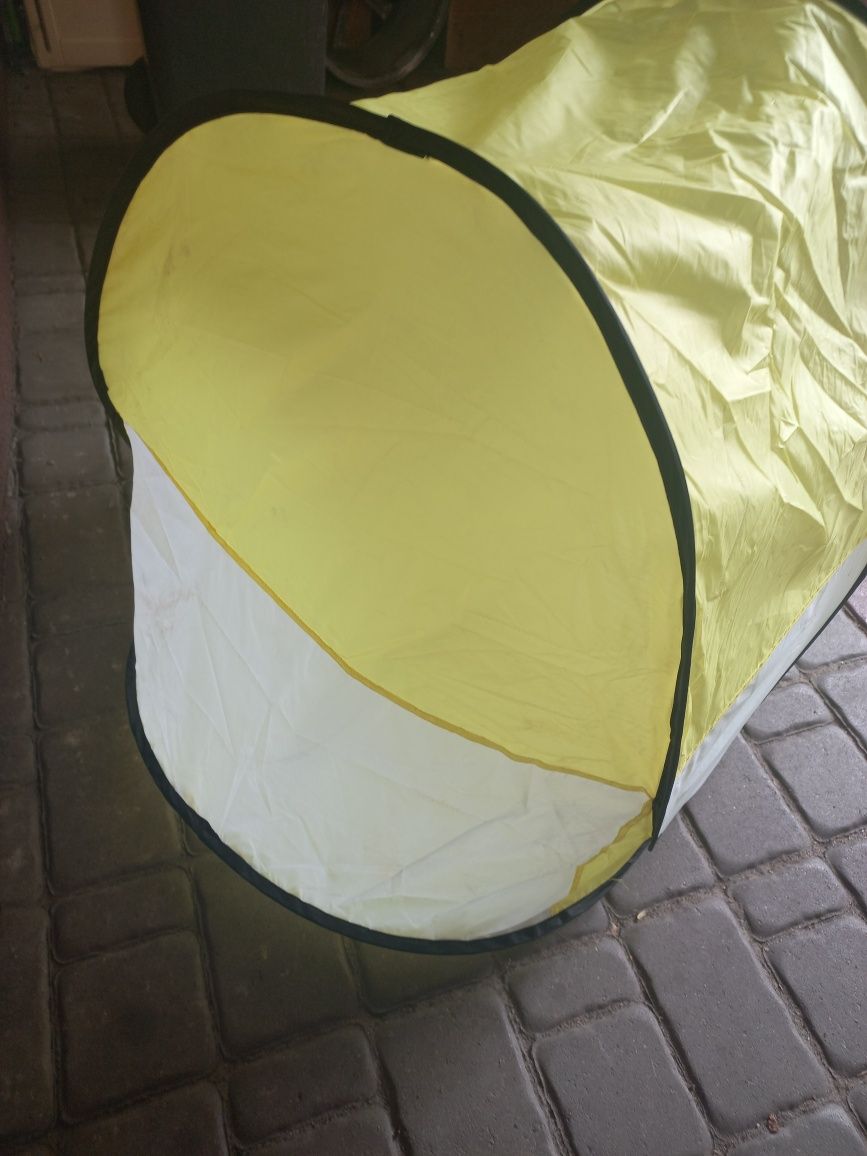Namiot plażowy żółty