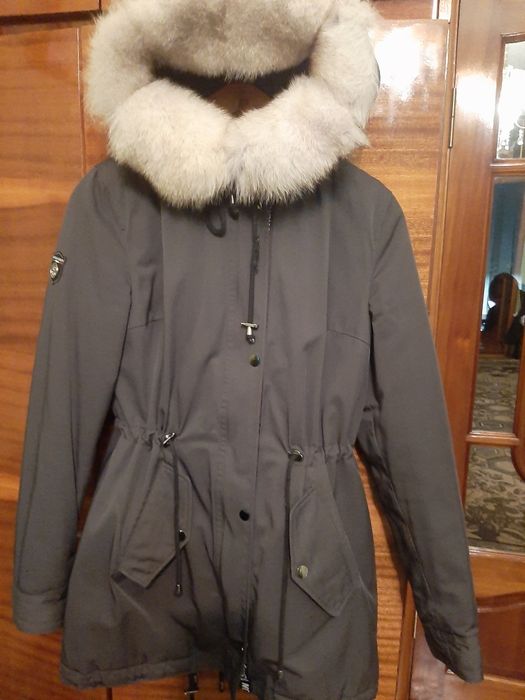 Парка с мехом песца