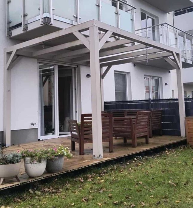 Pergola, altana ogrodowa drewniana