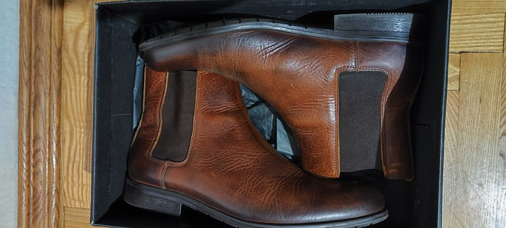 Челси ботинки фирмы zign Португалия. 45 размер. Как rieker