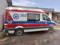 Ambulans, Sanitarny, Mercedes Sprinter 316, Karetka, 2012 Rok, Kamper