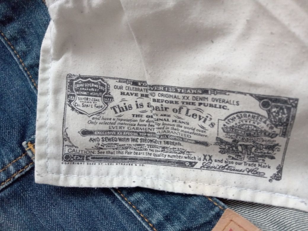 Levi's 501 W36 L32 dżinsy