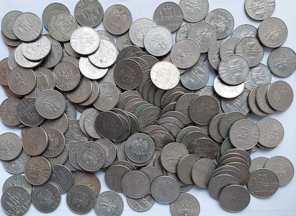 10.000 zł SOLIDARNOŚĆ 1990 r. - 100 szt.