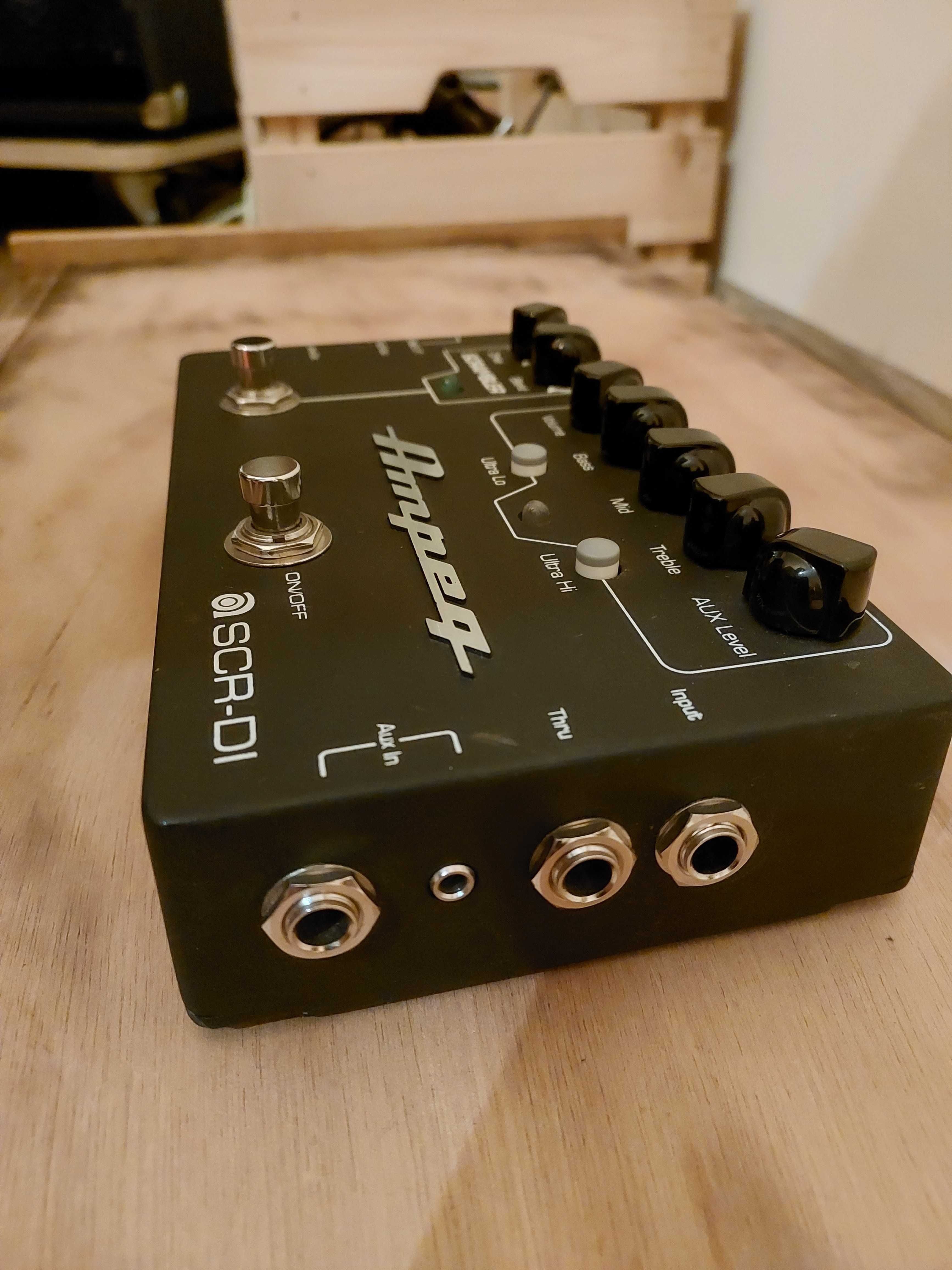 Preamp, DI, przester do basu Ampeg SCR-DI