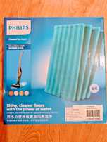 Nakładki z mikrofibry PHILIPS PowerPro Aqua 4 szt NOWE