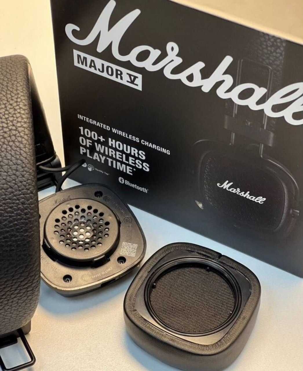Знижка‼️ Навушники бездротові Marshall Major V Black 5 Чорні Маршалл