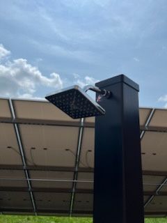 Prysznic ogrodowy amgym solarny