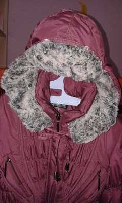 Куртка - плащ під пояс синтепон фліс осінь/зима
