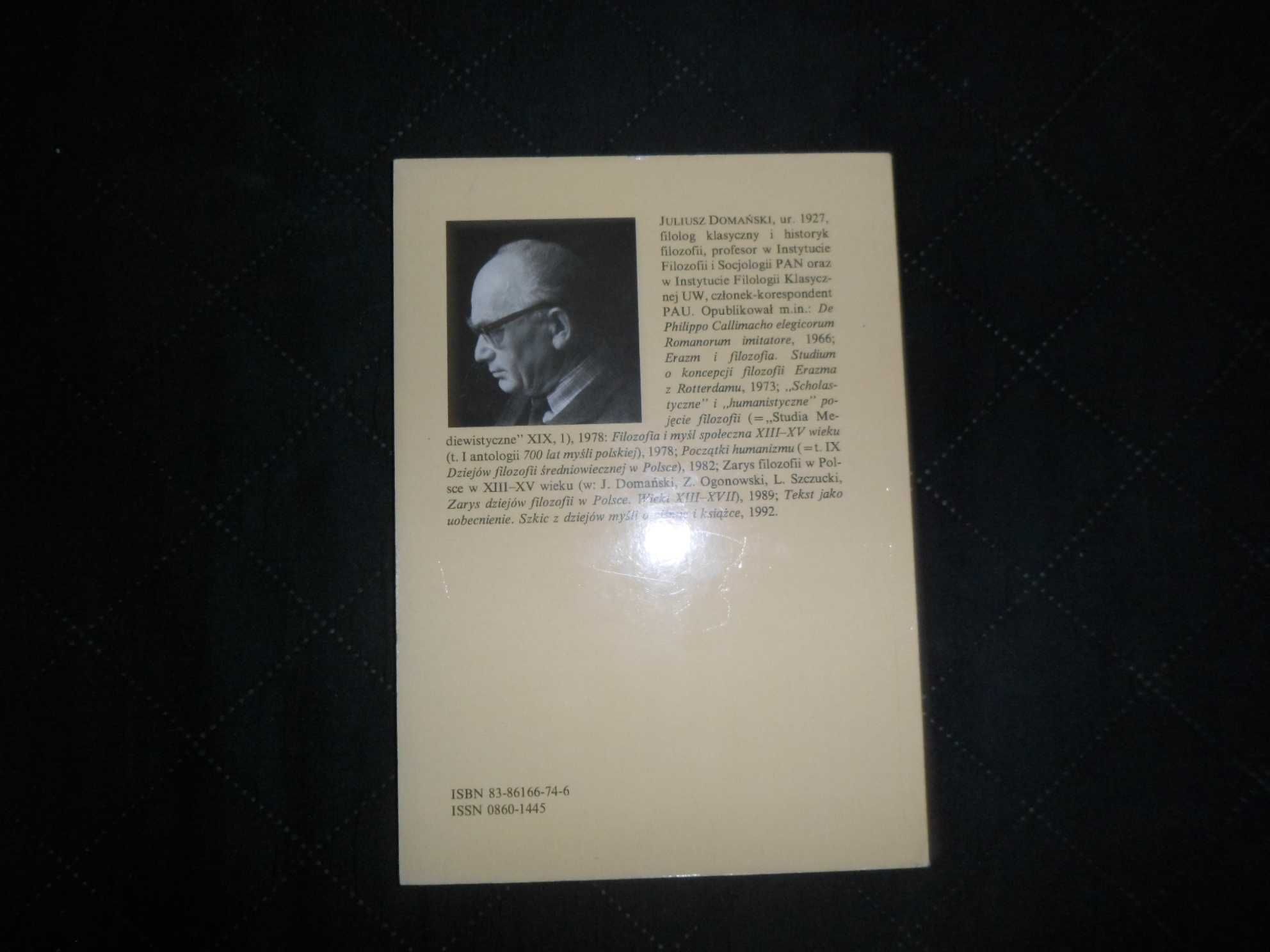 Juliusz Domański - Metamorfozy pojęcia filozofii