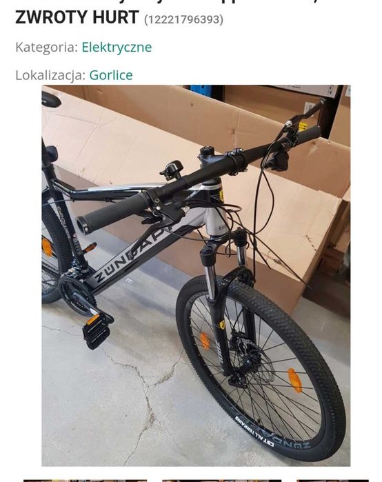 Rower elektryczny Zundapp z801 - możliwa zamiana