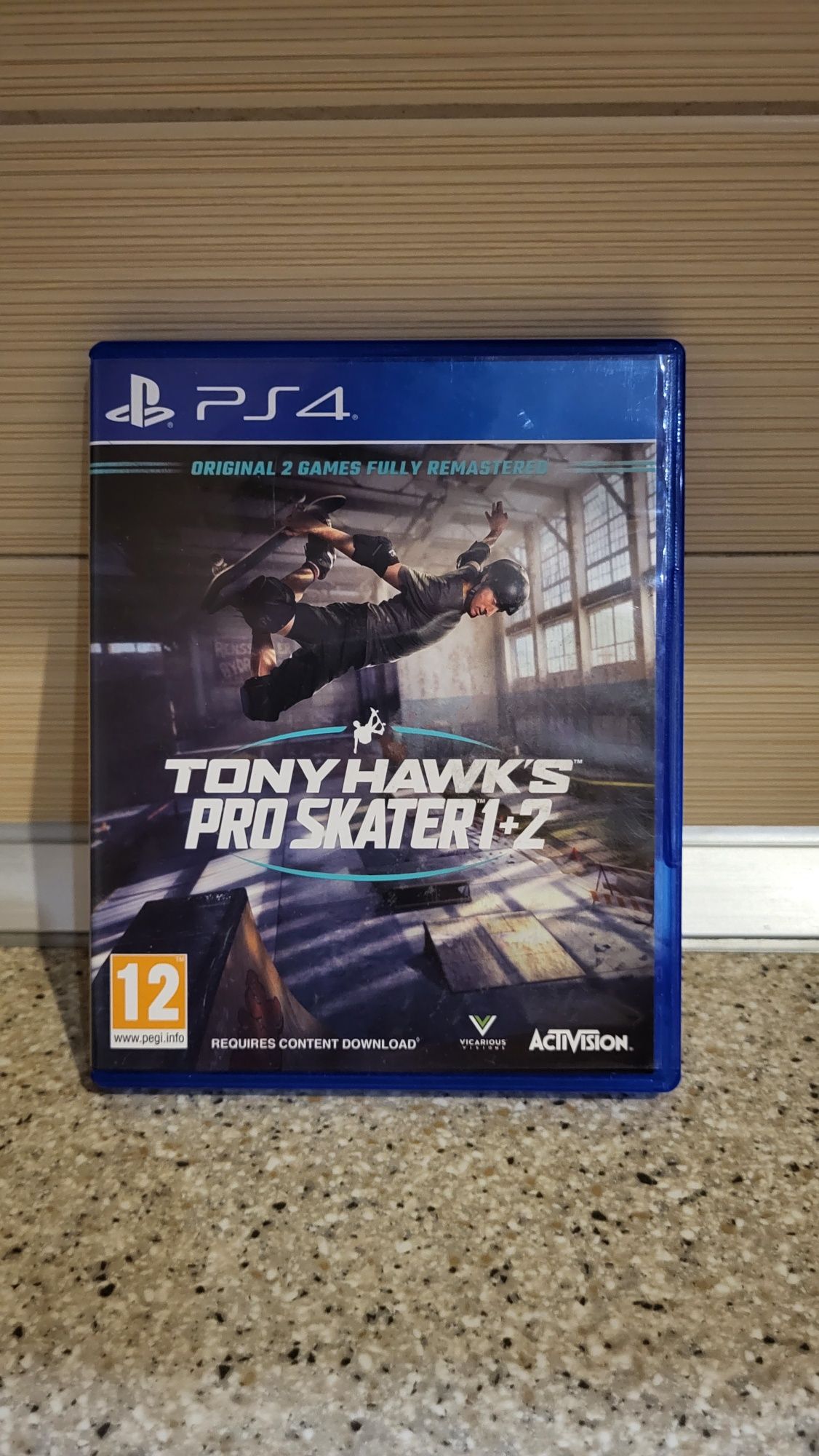 Игра Ps4 Tony Hawks Pro Skater 1+2 обмен