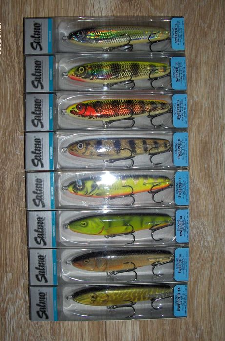 Salmo Sweeper 14cm zestaw 8 sztuk
