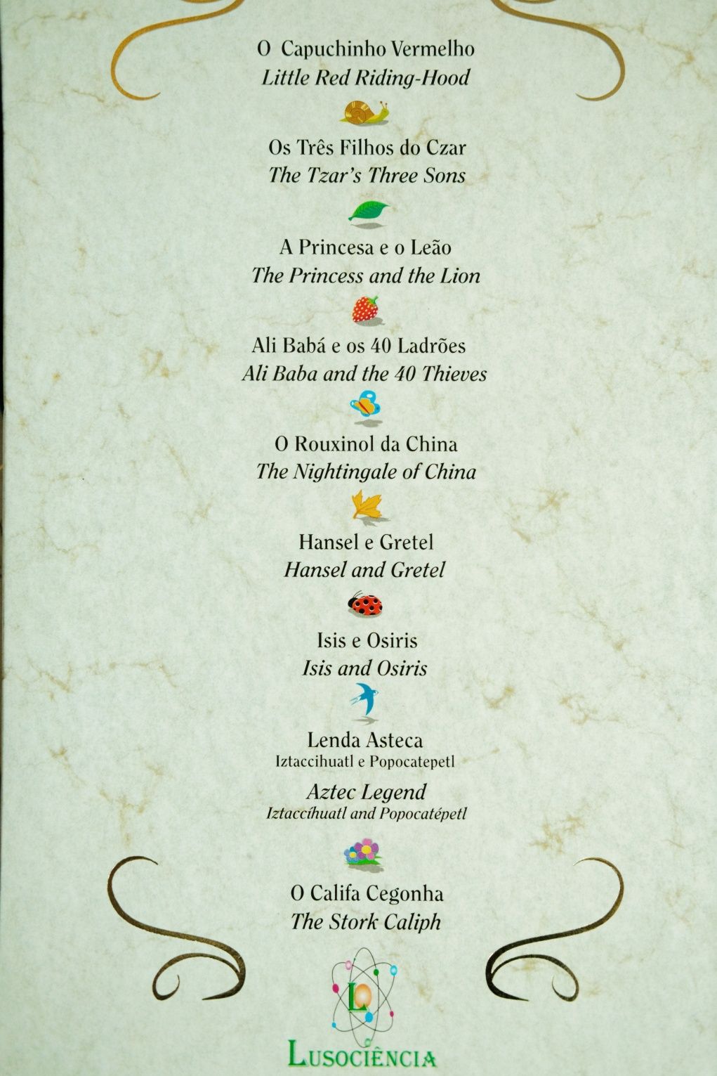Didacontos Bilingues, 7 volumes, contos infantis