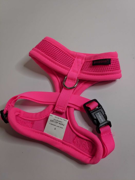 Одяг для собаки шлейка жилет Puppia Authentic Neon Soft Harness