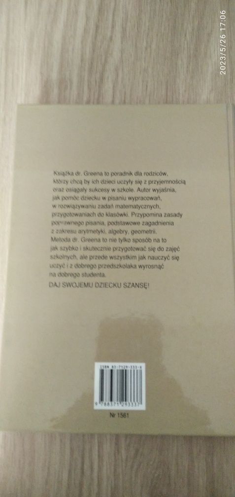 Jak pomagać dziecku w nauce autor Green Gordon