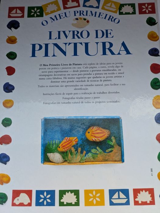 O meu primeiro livro de Pintura de Dawn Sirett