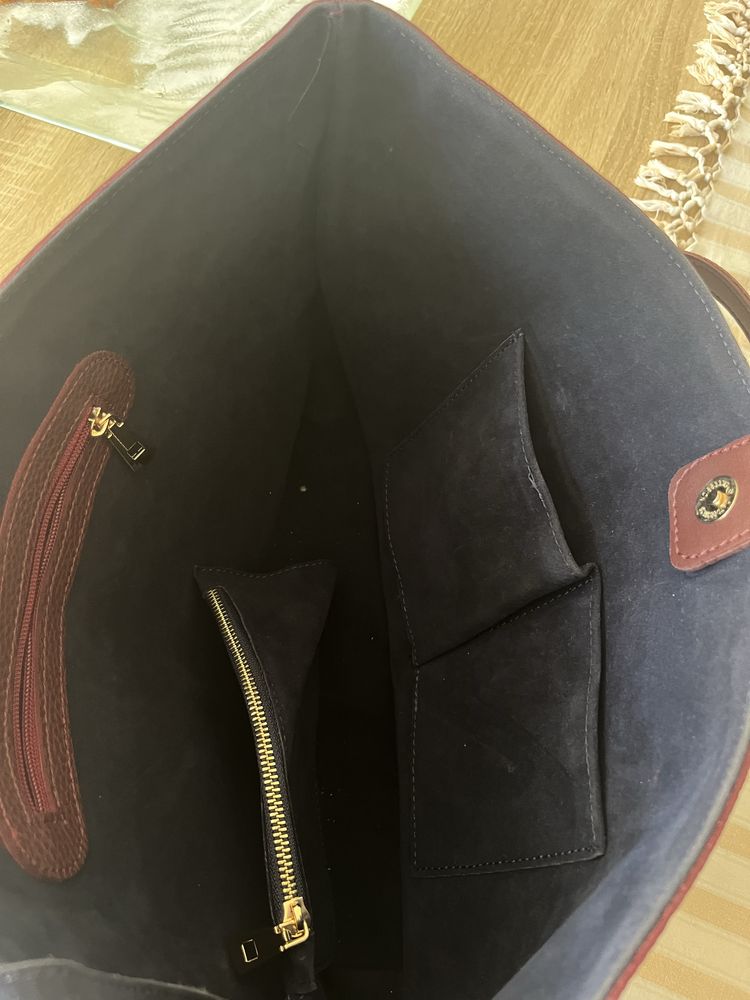Mala shopper Polo Bervely Hills bordeaux