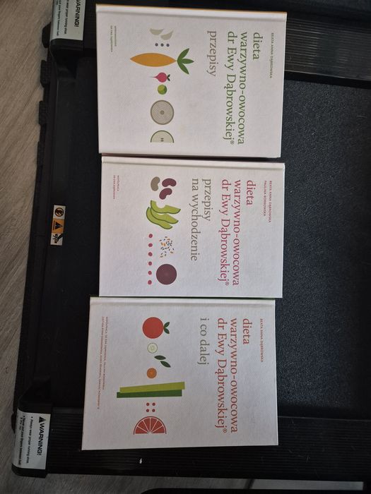 sprzedam komplet ksiązek:  dieta dr Dąbrowskiej