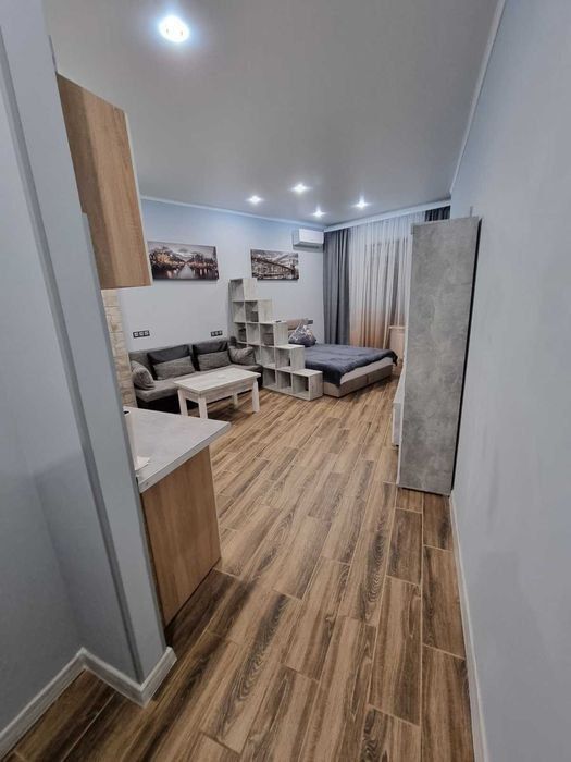 Посуточно / помесячно студия в ЖК «Милос» Свет всегда есть 7 фонтана.