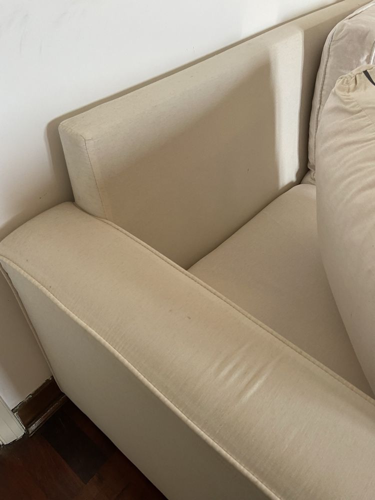 Sofa cama e dois individuais