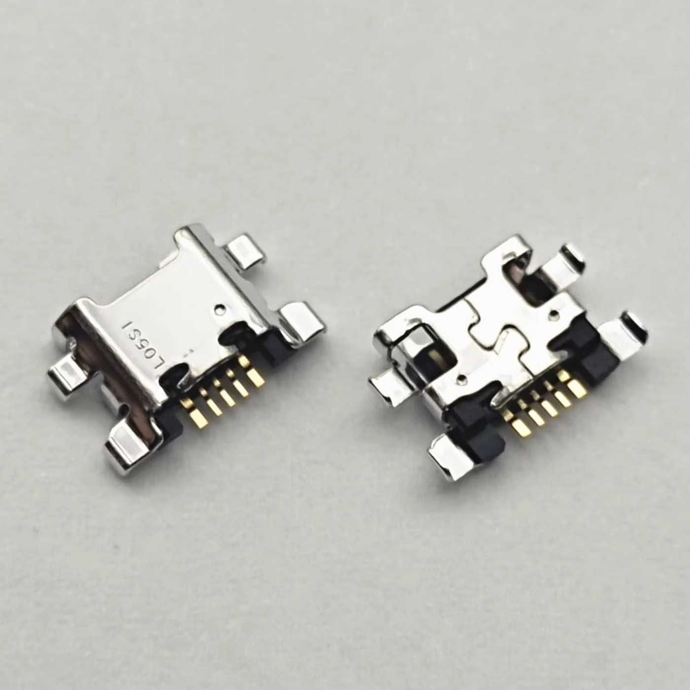 5шт. Разъём питания MicroUSB Motorola Huawei Honor