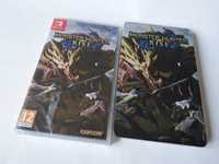 Nintendo SWITCH Monster Hunter Rise NOWA FOLIA + Steelbook !