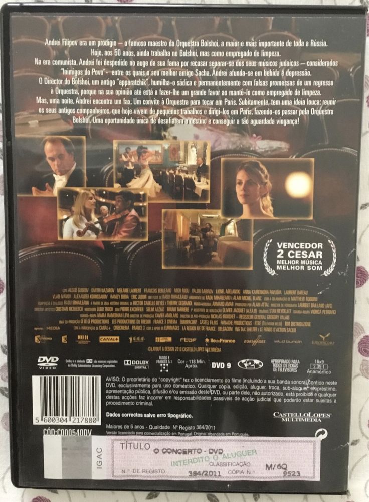 DVD “O Concerto”