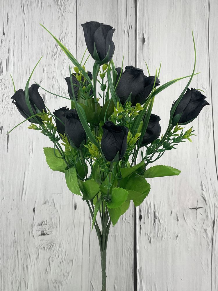 Bukiet czarne róże
