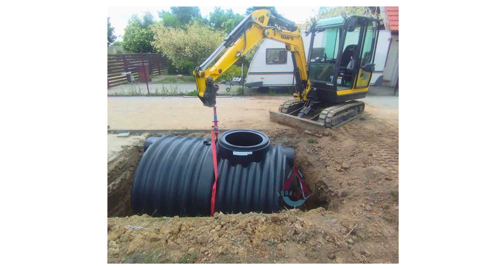 Zbiorniki na deszczówkę, oczyszczalnie biologiczne- montaż