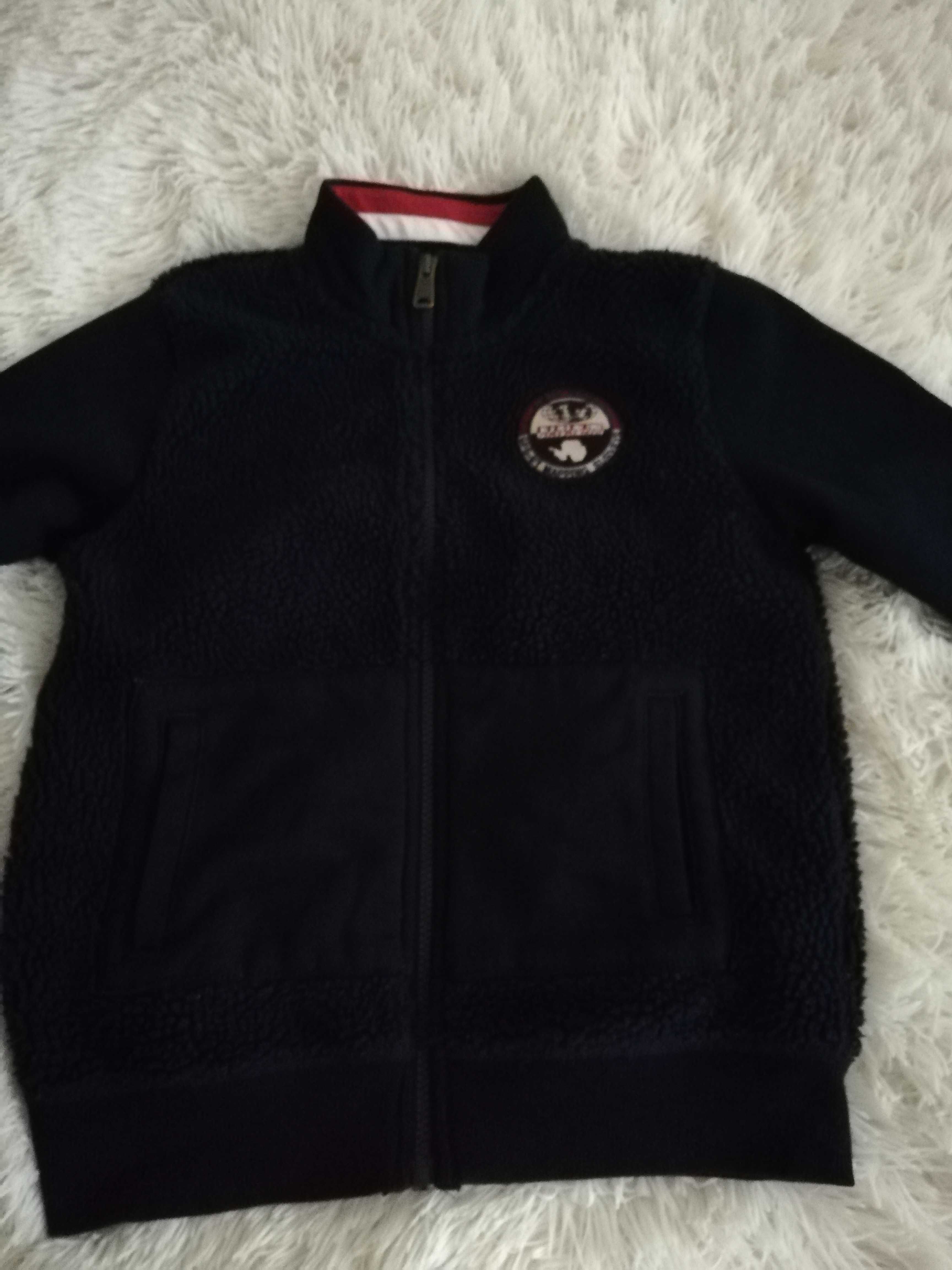 bluza NAPAPIJRI 140 10 lat polarek NAPAPIJRI 140 baranek stójka 140