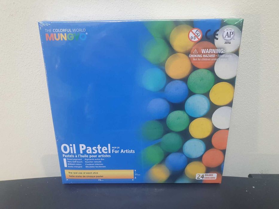 Набор масляной пастели, проф., 24 цвета, MOP-24, MUNGYO