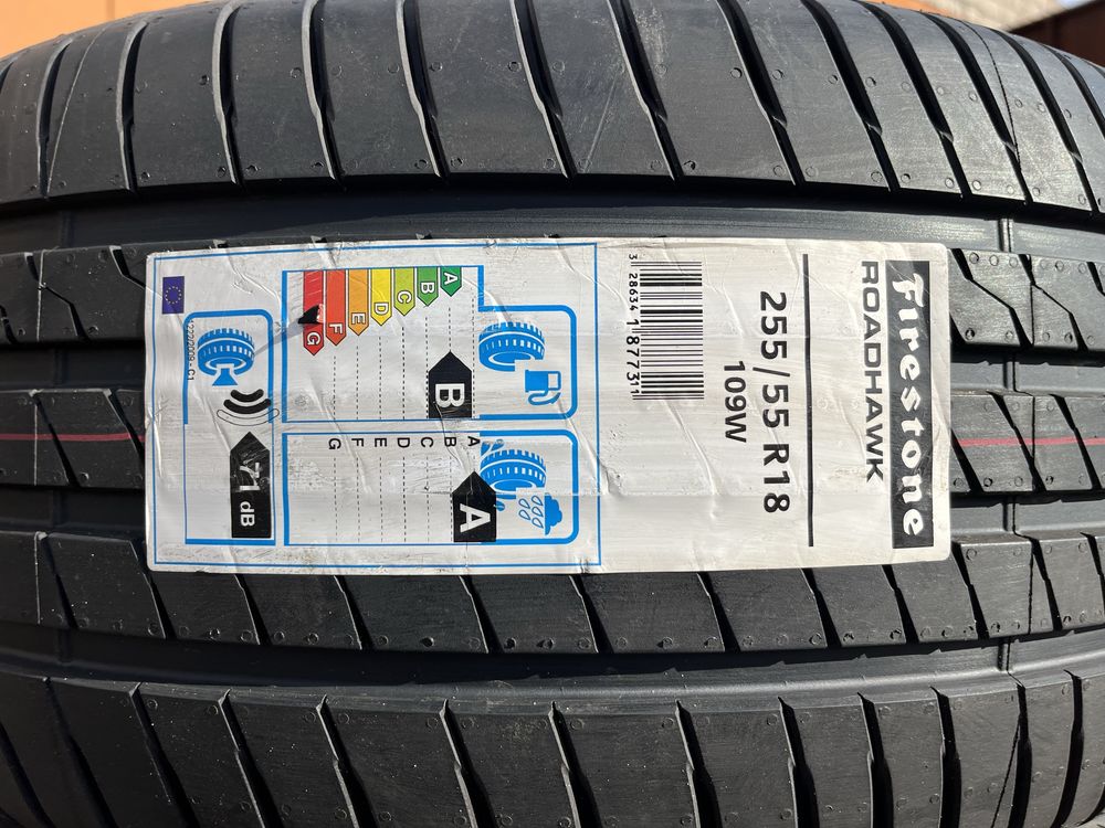 255/55 r18 Firestone Roadhawk Резина летняя НОВАЯ