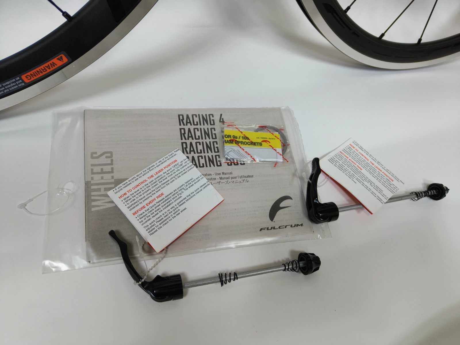 Колеса Fulcrum Racing 4 Clincher, ексцентрик, 16/21 спиць, Shimano HG