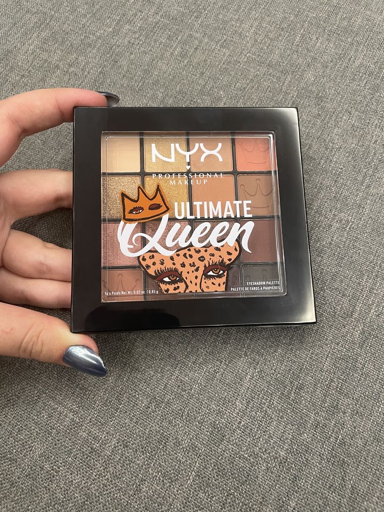 Нюдова палетка тіней NYX Professional Makeup Ultimate Queen Palette