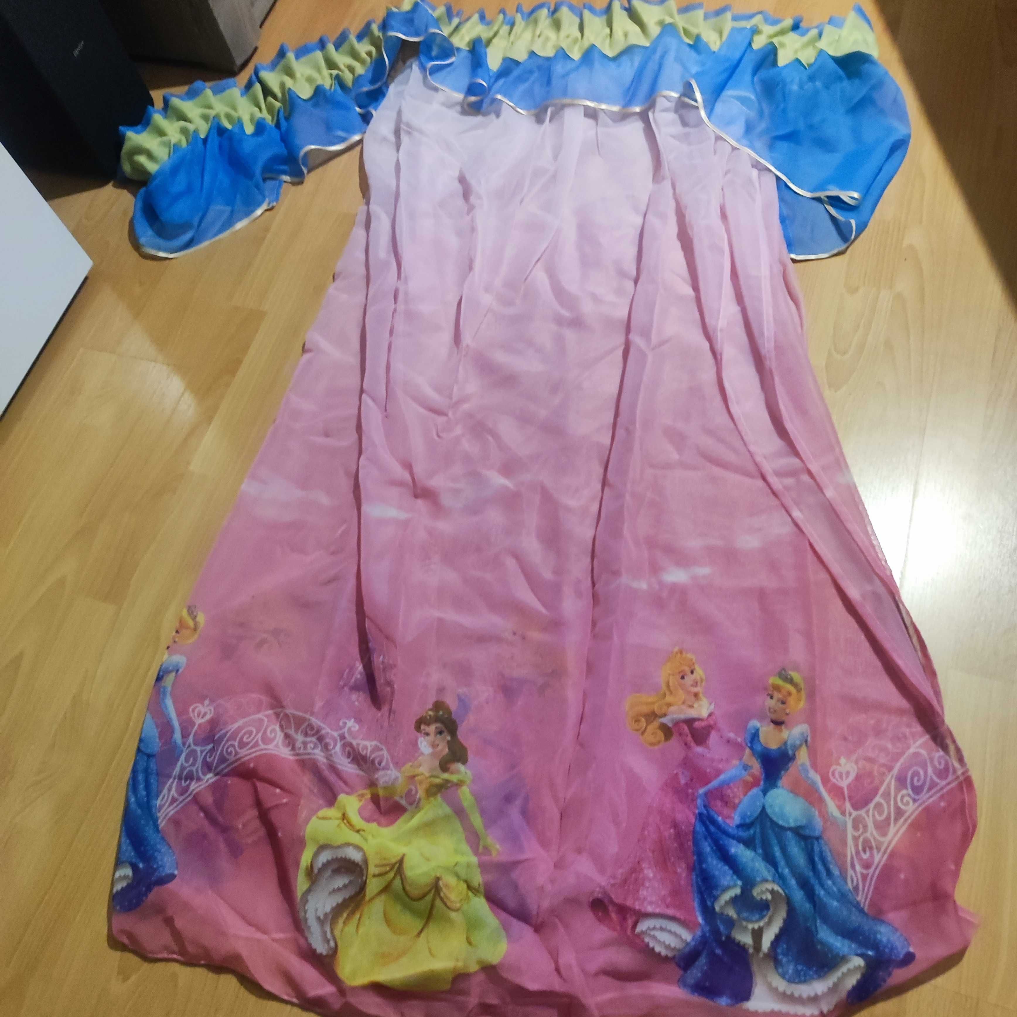 Firanka z księżniczkami na taśmie 155x150