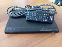 Odtwarzacz DVD Sony DVP-SR760H+ Kabel HDMI Golden Line 4K