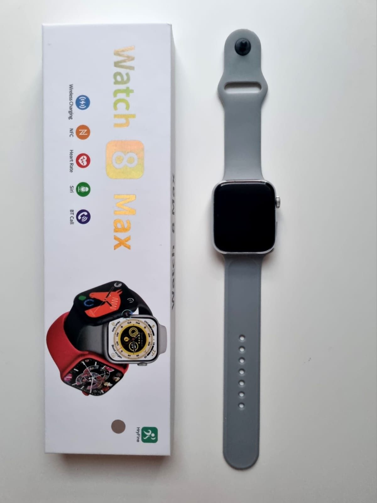 Smartwatch 8max szary