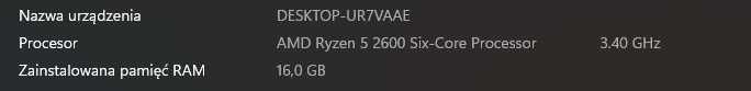 Komputer gamingowy GTX-1060 6gb 16gb RAM DDR4 - OKAZJA