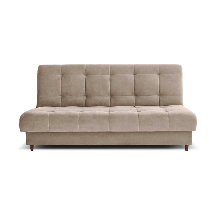 Wersalka z funkcją spania Rozkładana Sofa BEŻOWA Dostawa za darmo!