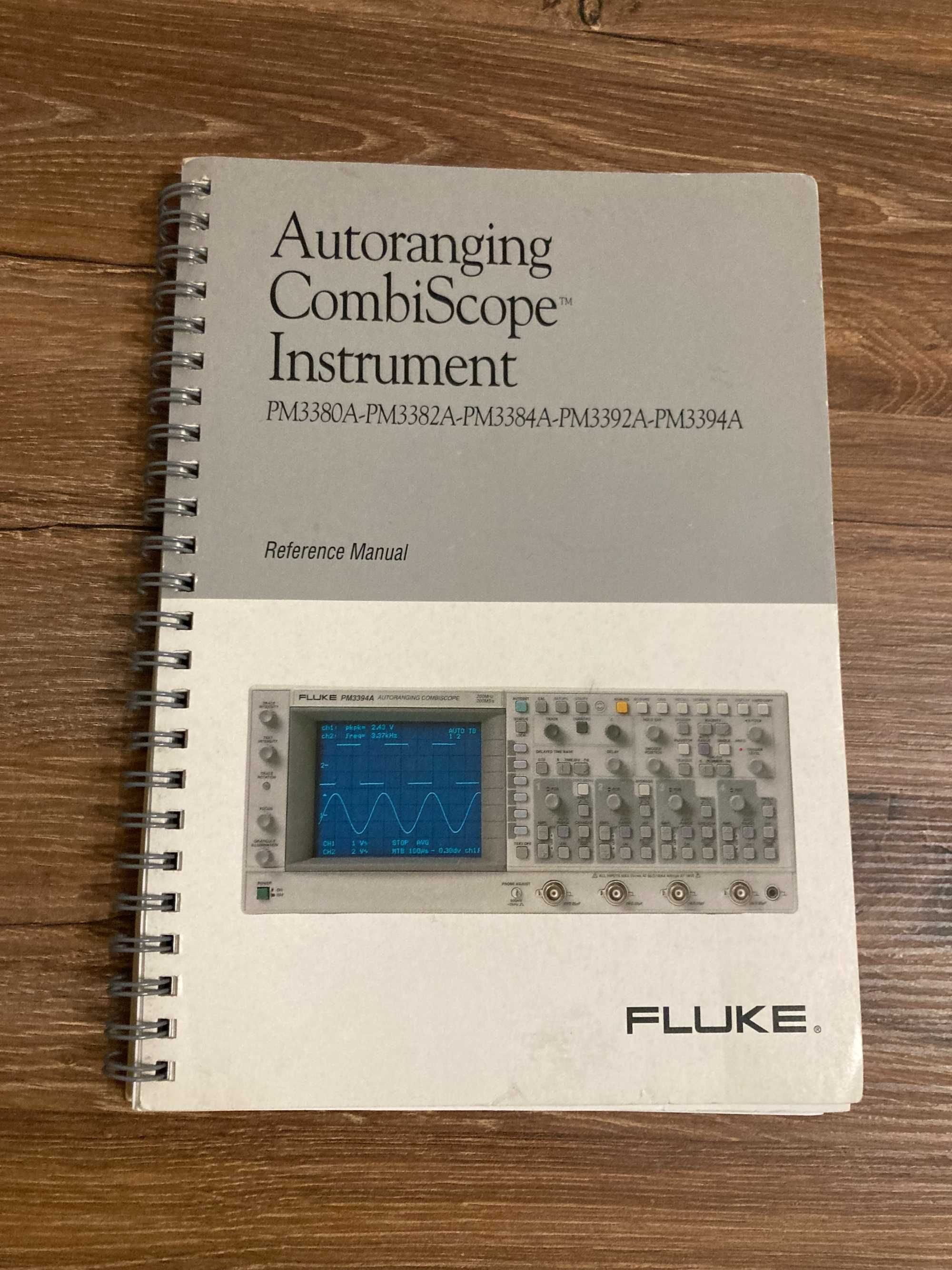 Fluke Combiscope Reference Manual PM3382A PM3384A PM3392A PM3394A